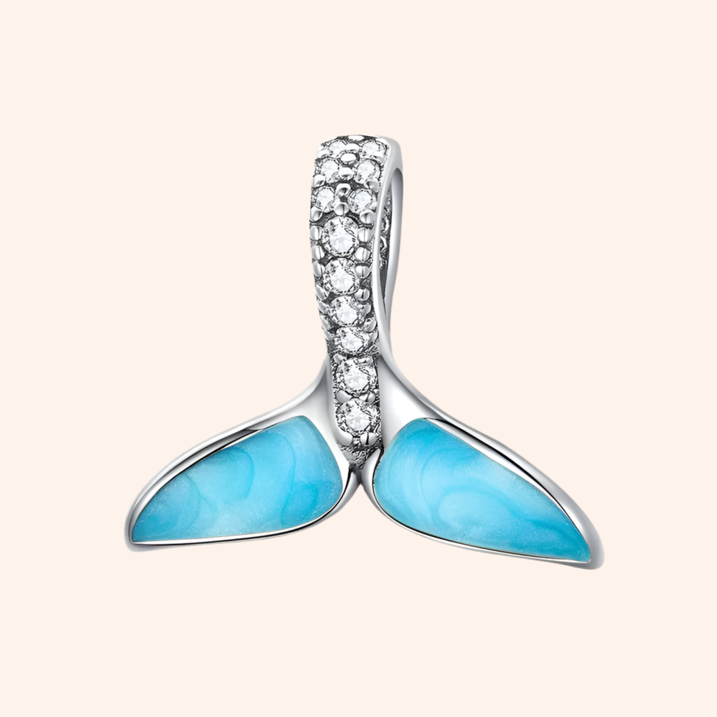Charm Cola de Sirena Plata S925 - Charmsymore