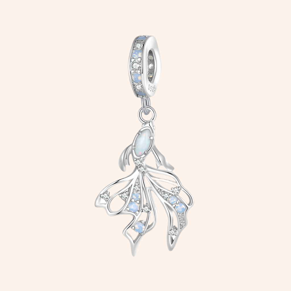 Charm Pez Beta Plata S925 - Charmsymore