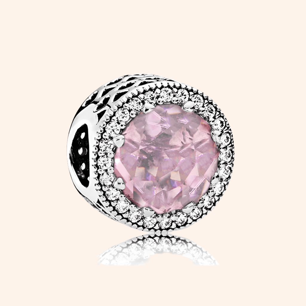 Charm Rosa Piedra S925 - Charmsymore