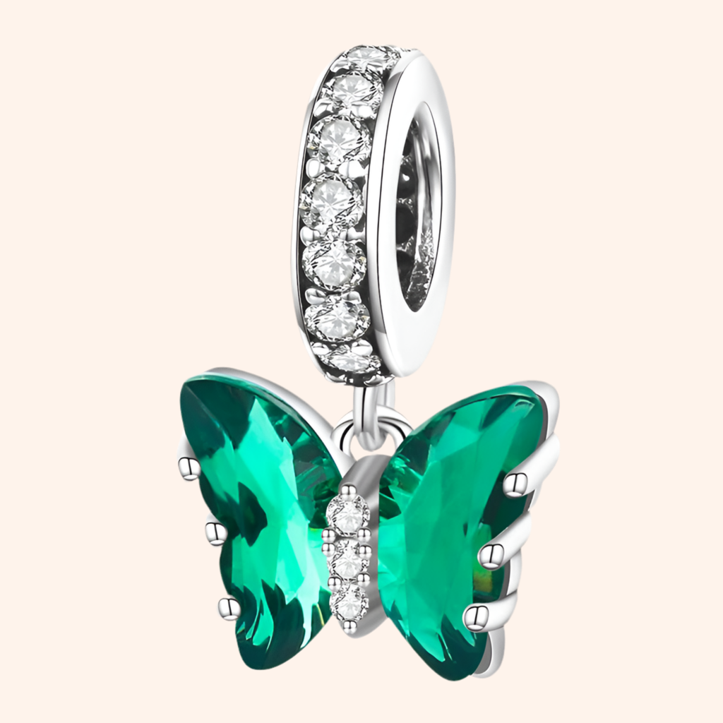 Charm Mariposa Plata S925