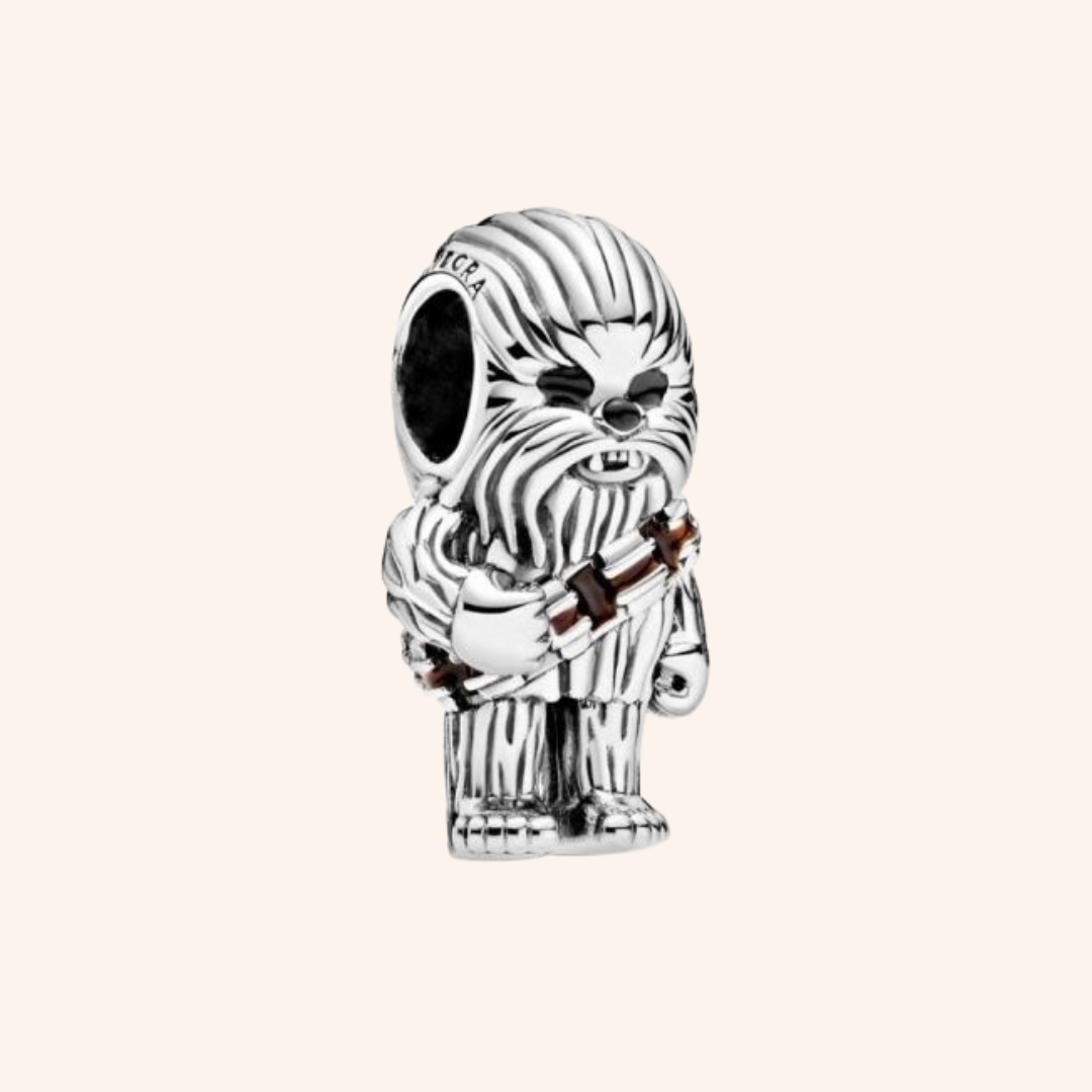 Chewbacca Charm Plata S925 Entrega Inmediata - Charmsymore