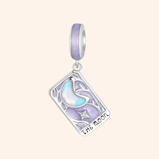 Charm Carta La Luna Plata S925