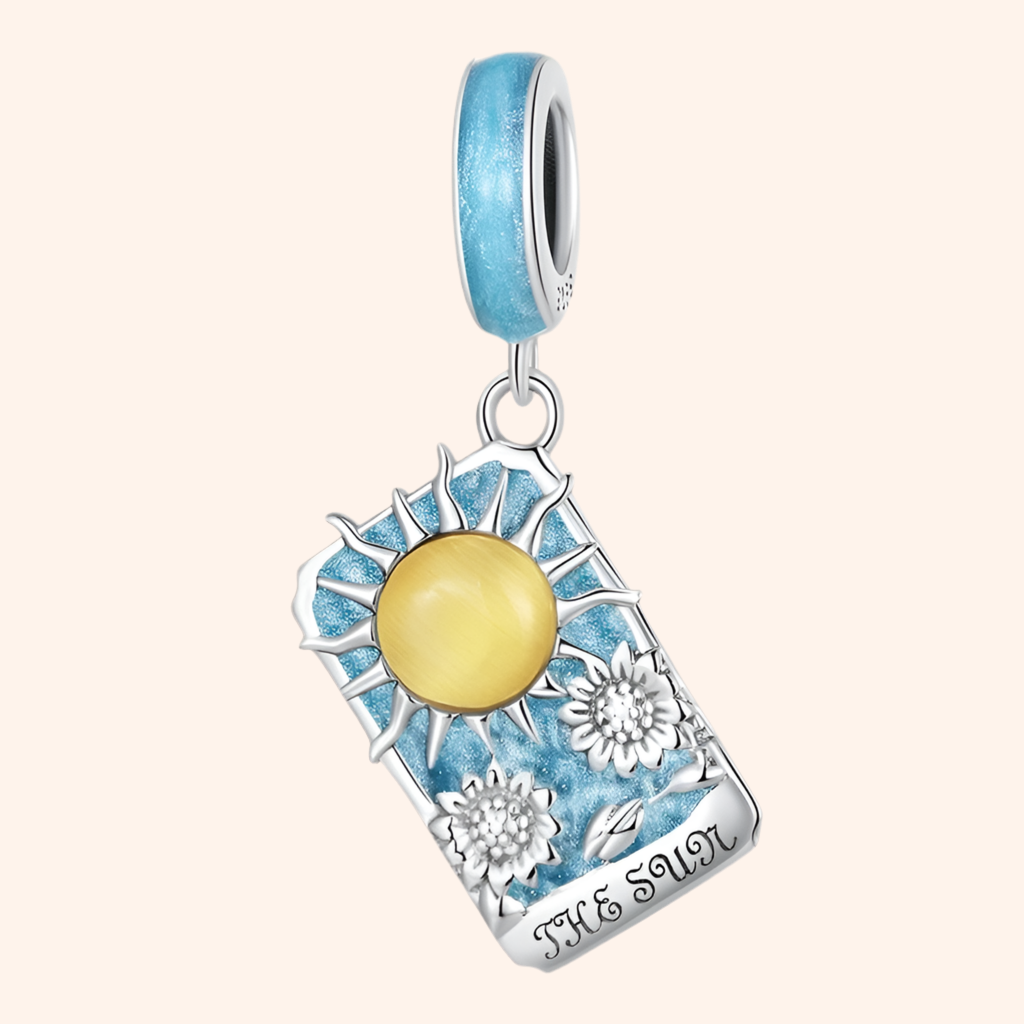 Charm Carta El Sol Plata S925