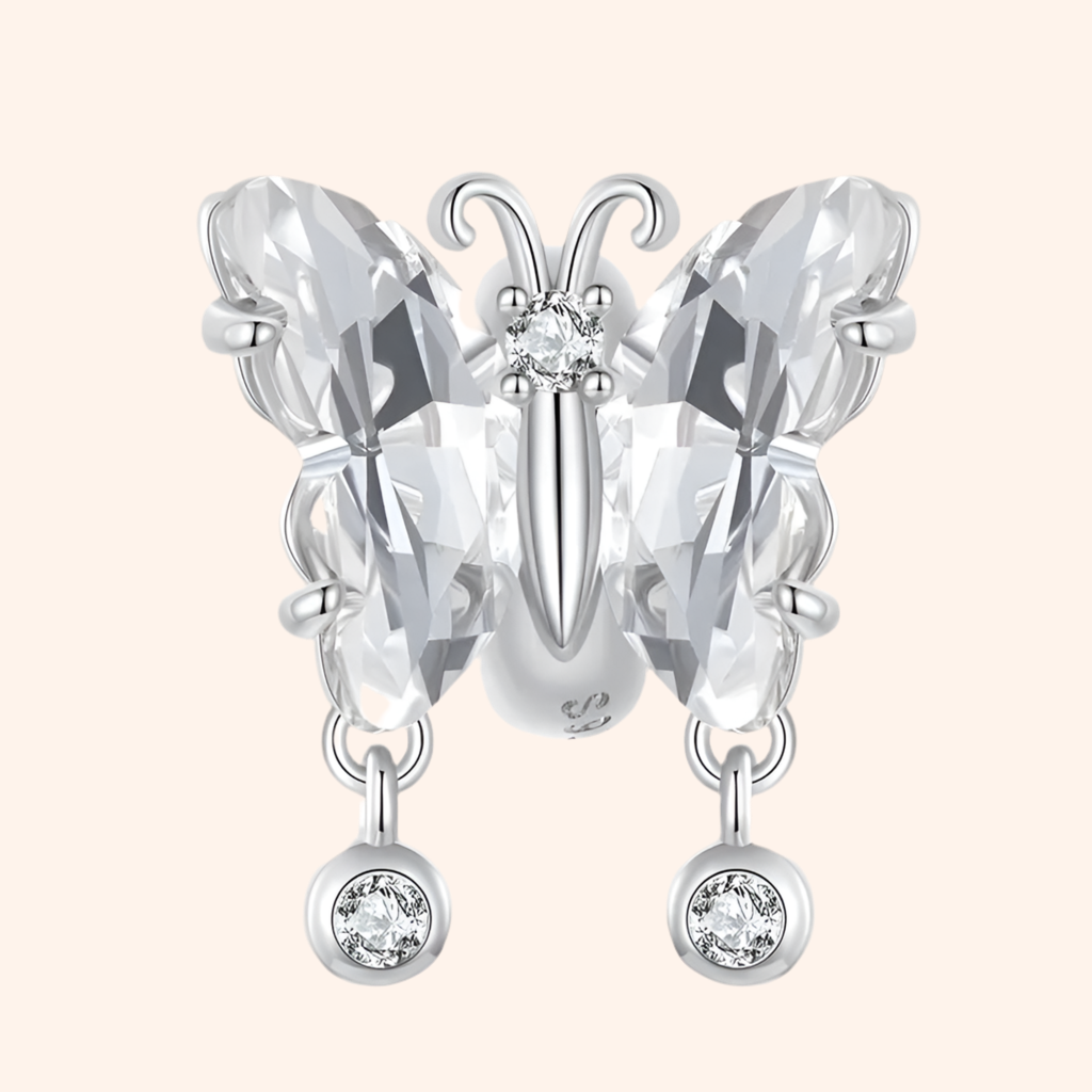 Charm Mariposa Plata S925