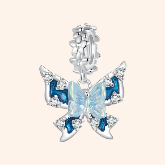 Charm Mariposa Plata S925