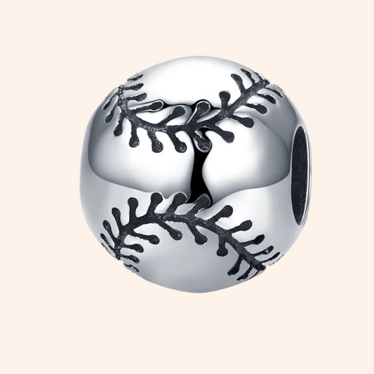 Charm Beisbol Plata S925