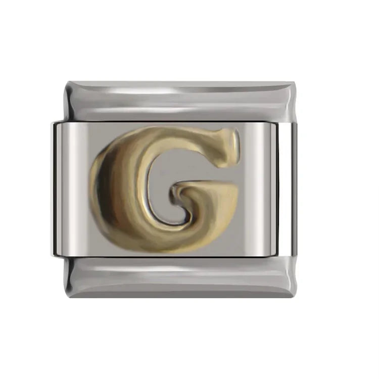 Italian Charms Letras - Charmsymore G