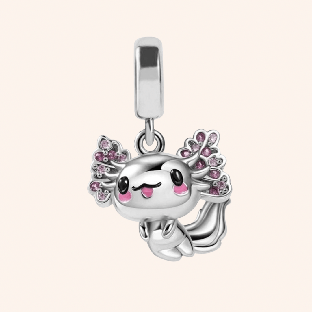 Axolotl Pendant Charm S925