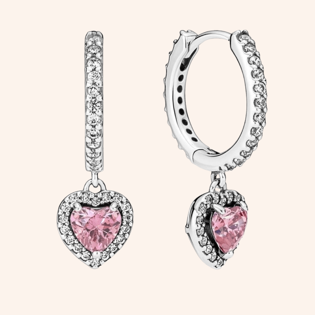 Aretes Corazón S925