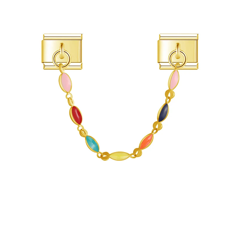 Cadena Italian Estrellas Sencilla - Charmsymore