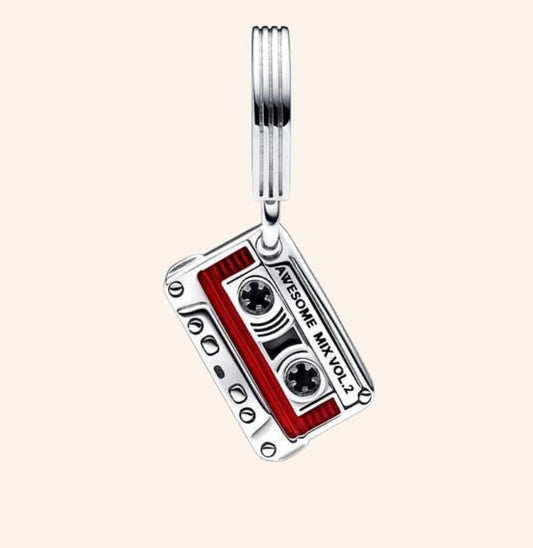 Cassette Charm Plata S925