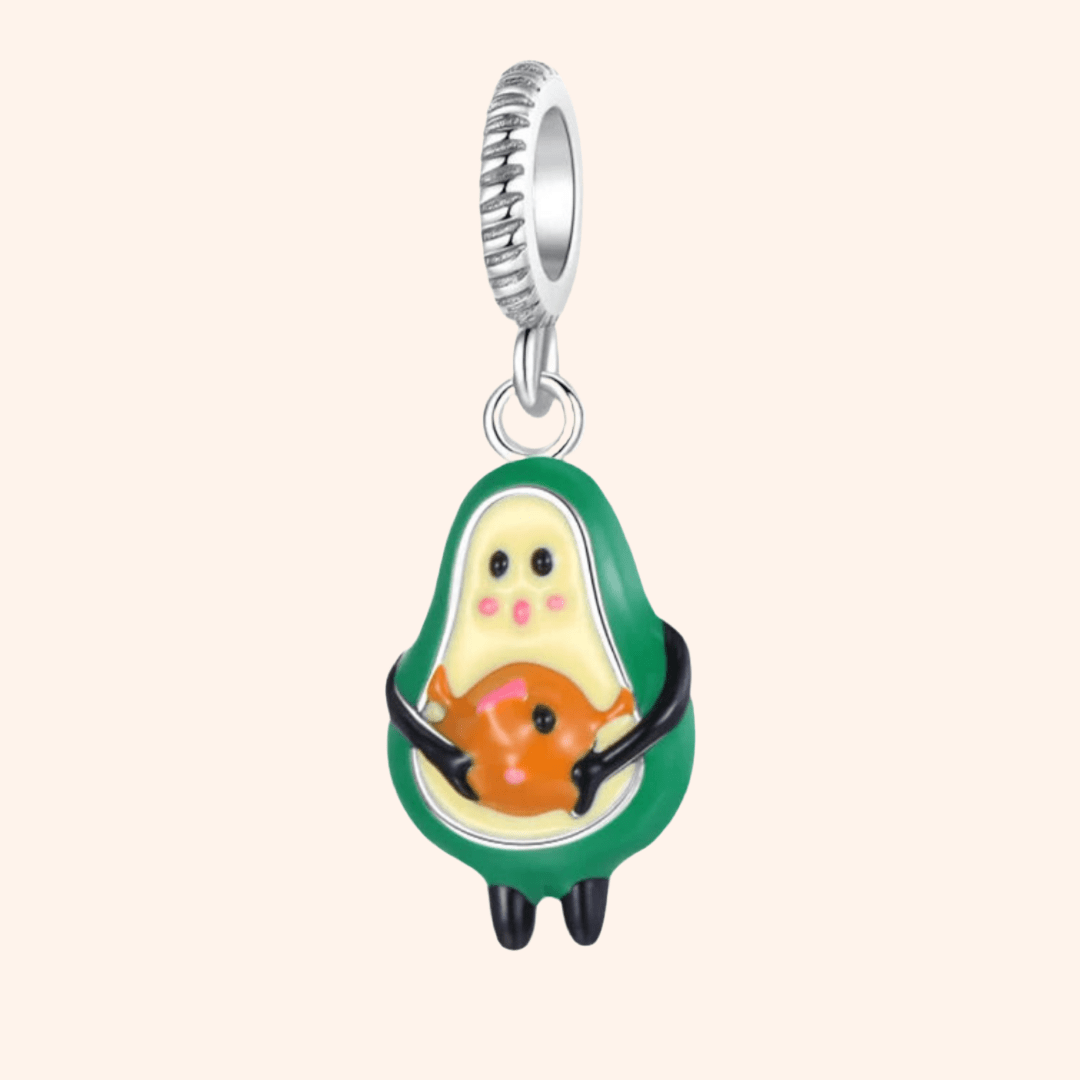 Cute Avocado Charm S925