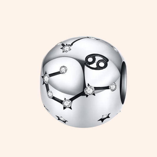 Charm Cancer Plata S925 - Charmsymore