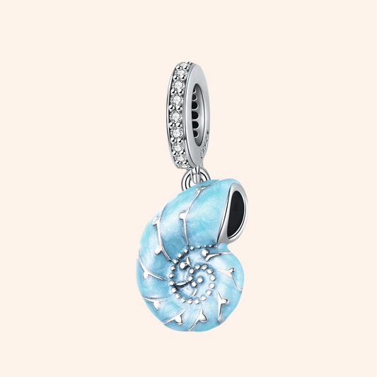 Charm Caracol Plata S925 - Charmsymore