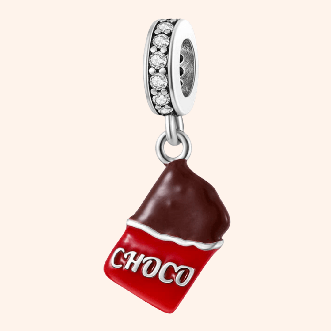 S925 Chocolate Charm