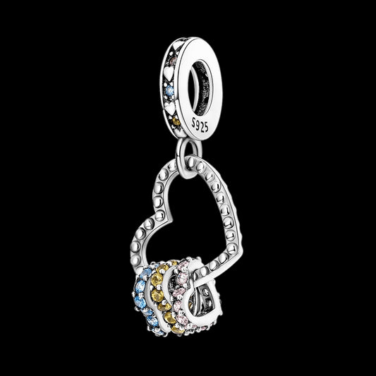 S925 Silver Pendant Charm