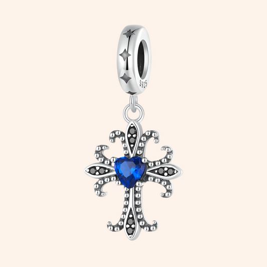 Charm Cruz Plata 925 - Charmsymore