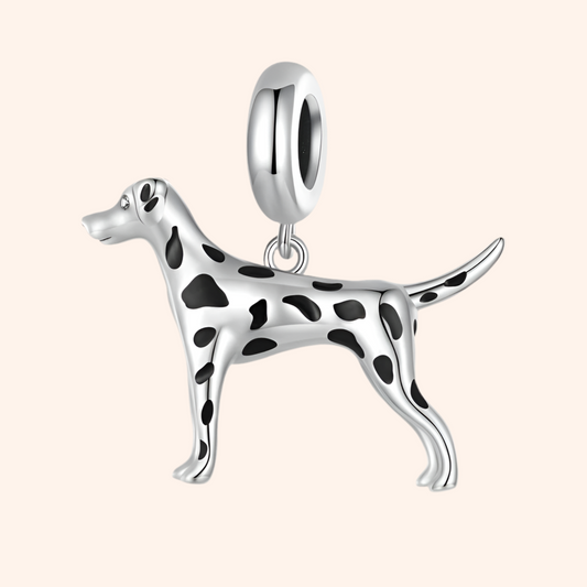 Charm Dálmata Plata S925 - Charmsymore