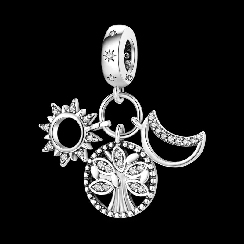 Charm Estrella & Sol Plata S925