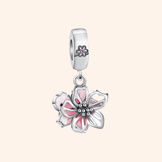 S925 Flower Charm