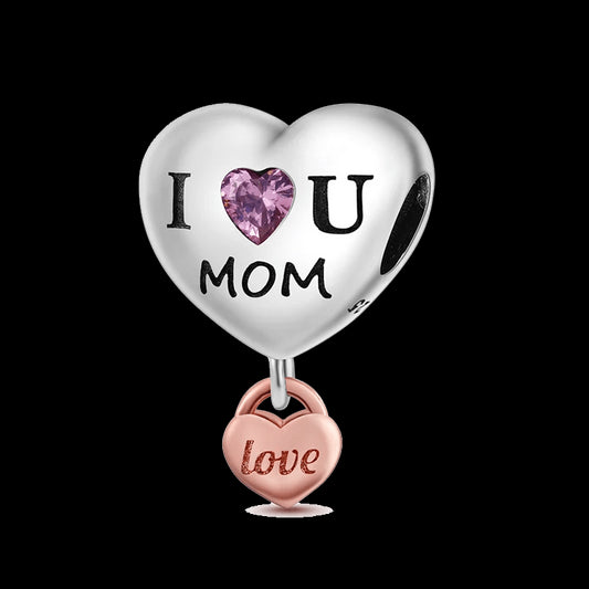 Charm I love Mom Plata S925