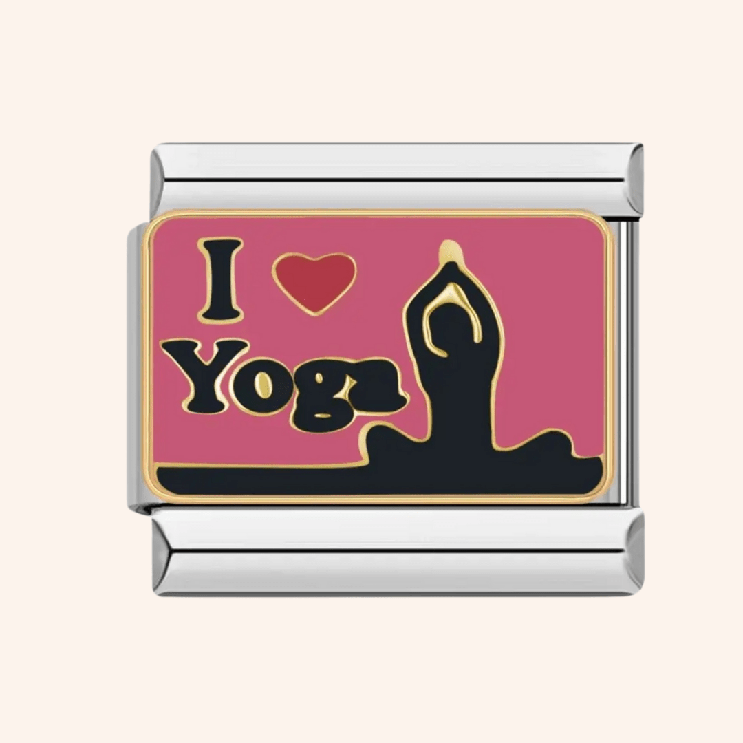 Charm Italiano I Love Yoga Entrega Inmediata