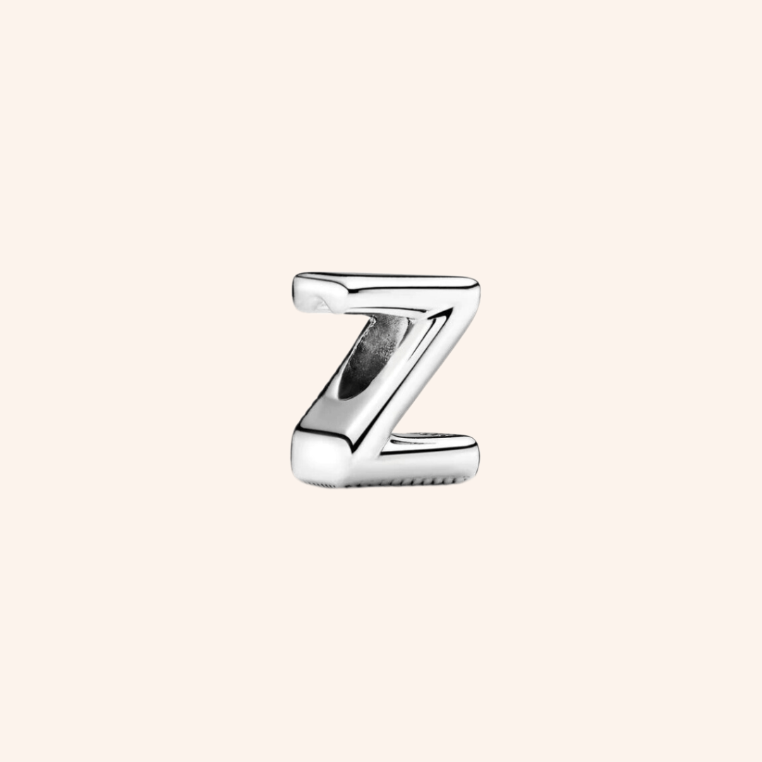 Charm Letter Z S925 Silver Immediate Delivery