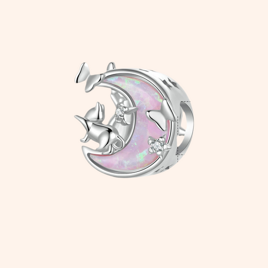 Charm Luna Plata S925 - Charmsymore