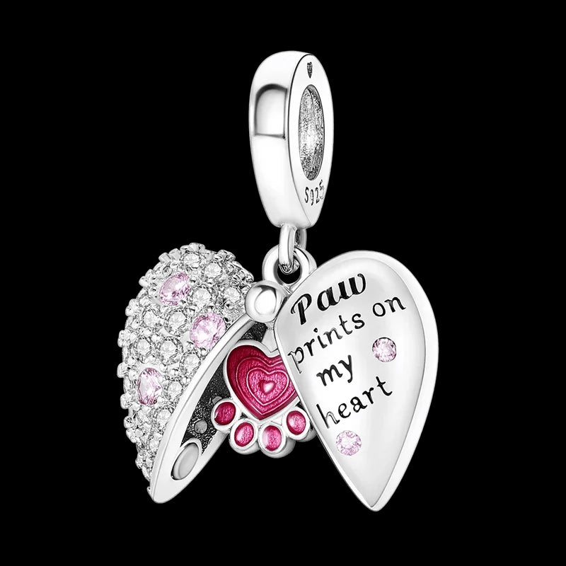 S925 Silver Pet Charm