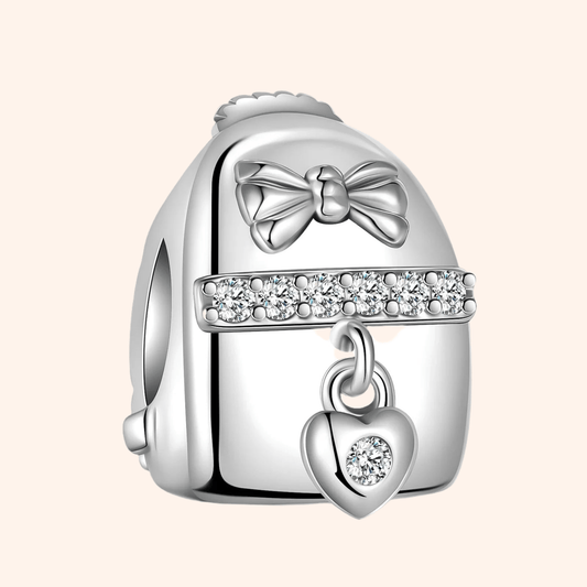 S925 Silver Backpack Charm