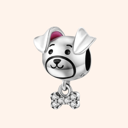 S925 Dog Bone Charm