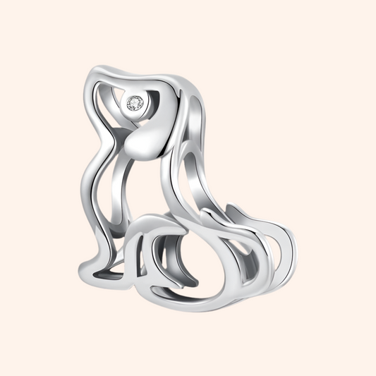 Charm Perrito Plata S925 - Charmsymore