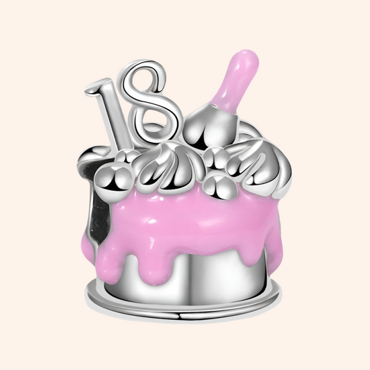 Charm Plata S925 Cumpleaños - Charmsymore