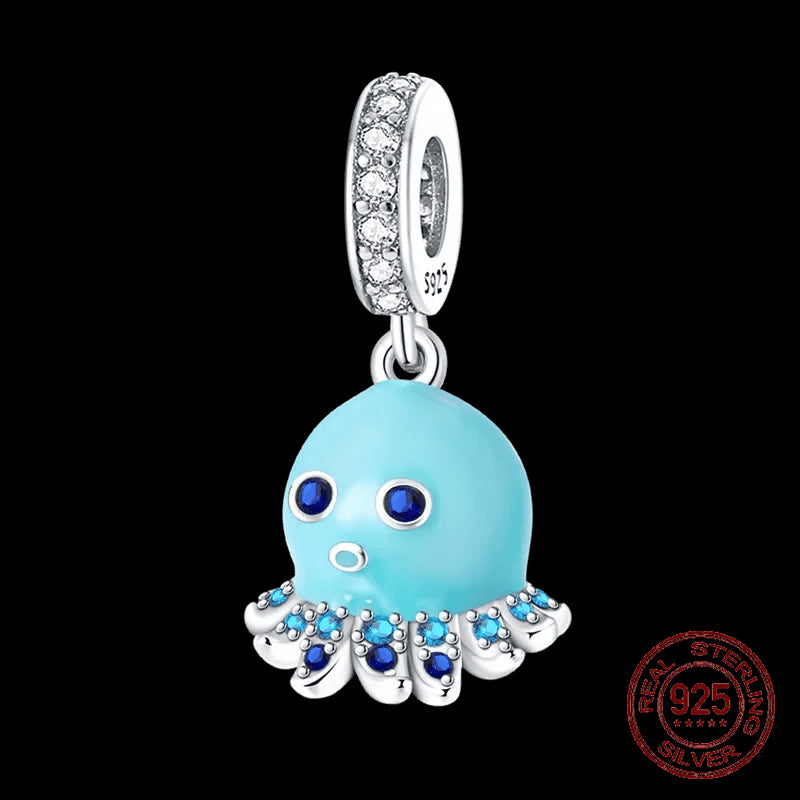 Charm Pulpo S925 Mar