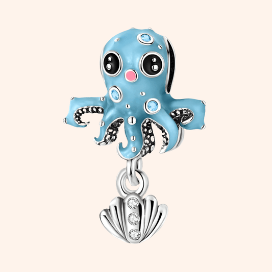 Charm Pulpo S925 Mar