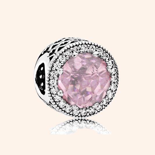 Charm Rosa Piedra S925