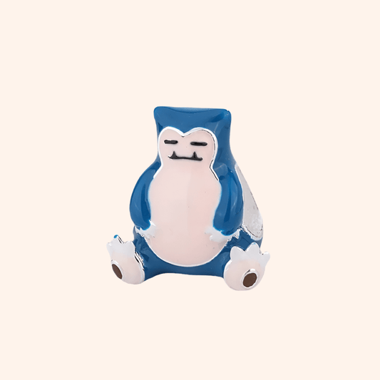 Charm Snorlax Plata S925