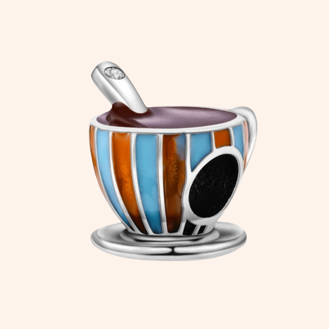 S925 Coffee Cup Charm