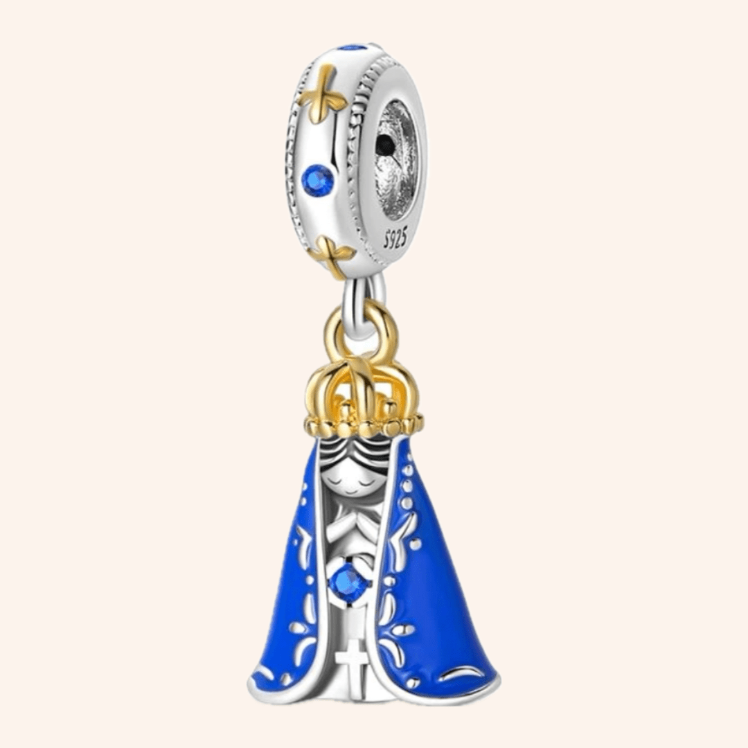 Charm Virgen Plata S925