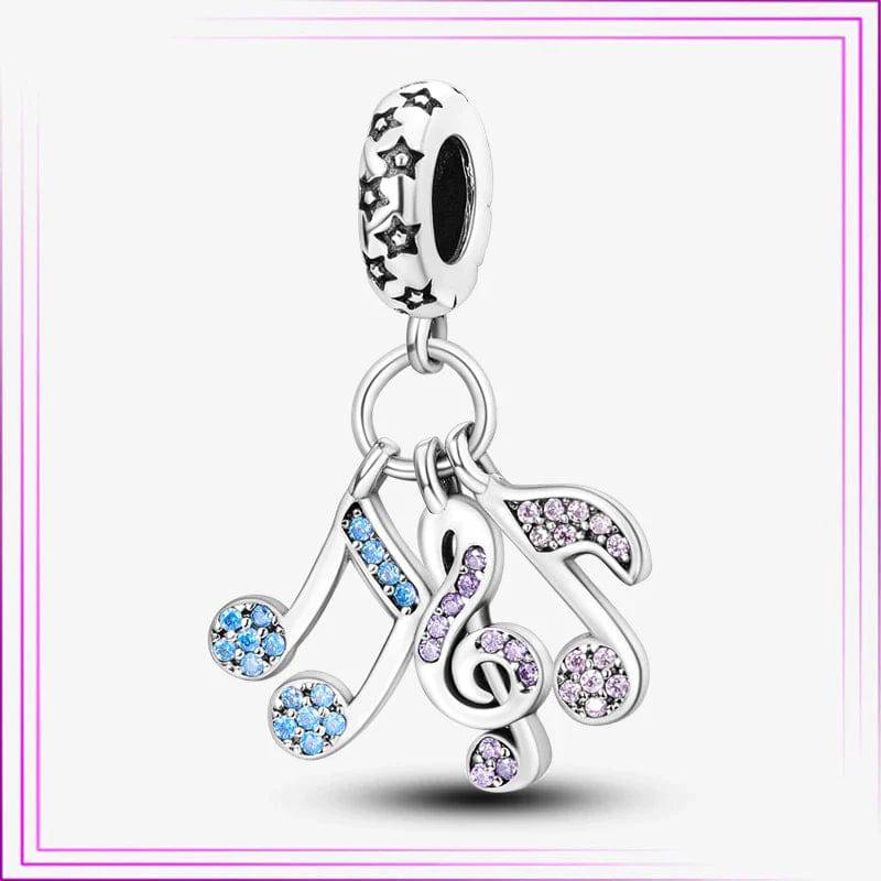 Charms Notas Musicales S925