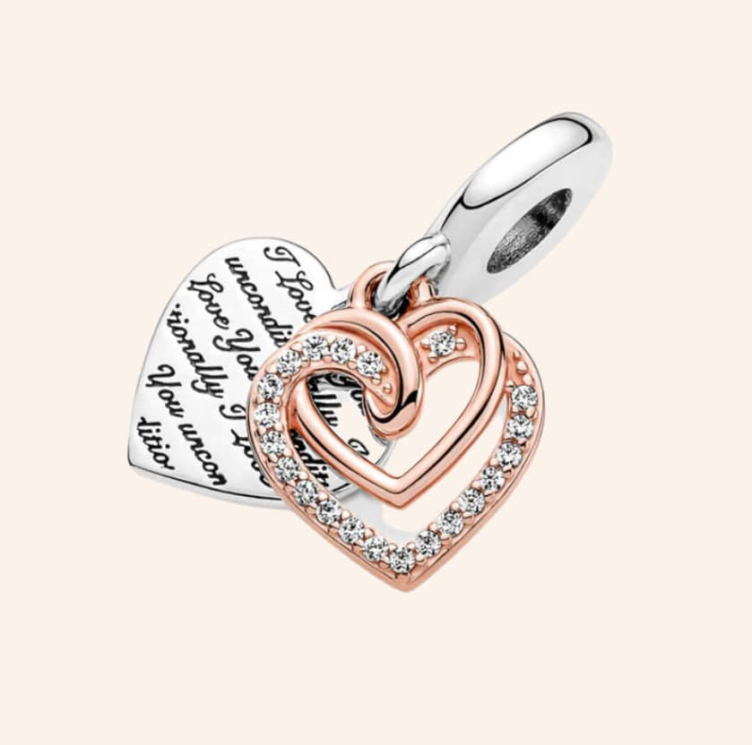 Corazón Charm Plata S925