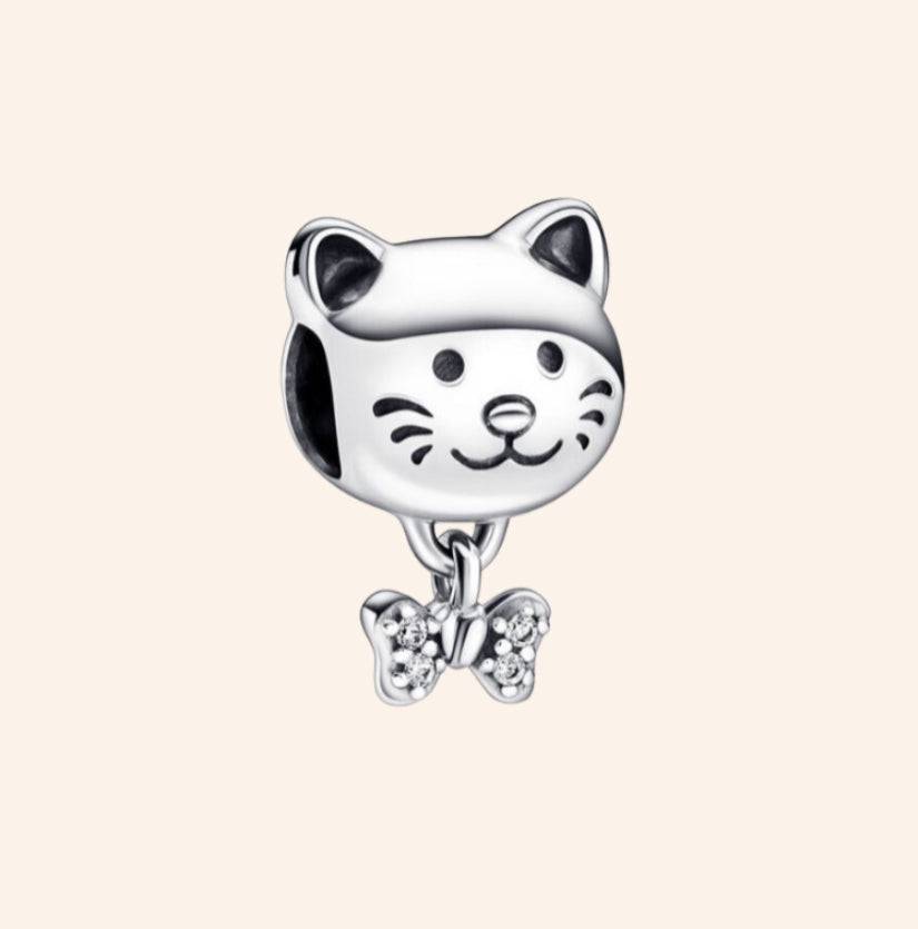 Kitten Charm S925 Silver