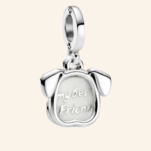 Best friend mascota Charm Plata S925 Entrega inmediata - Charmsymore