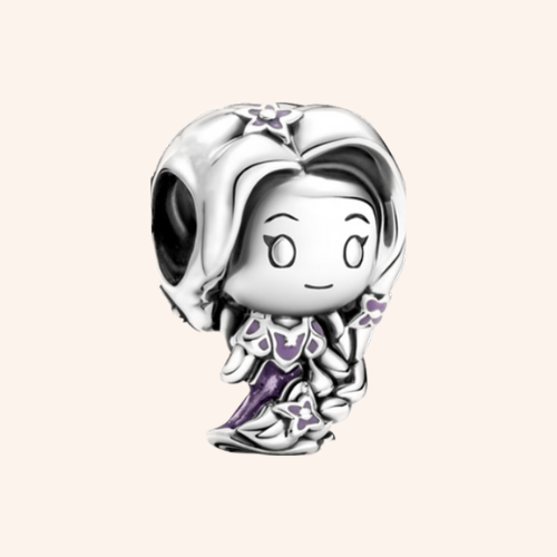 Rapunzel Charm Plata S925 - Charmsymore