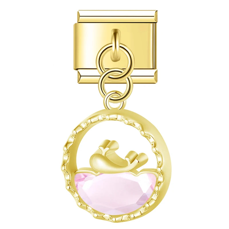 Italian Charms Ballena & Peces - Charmsymore