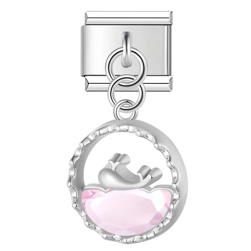 Italian Charms Ballena & Peces - Charmsymore