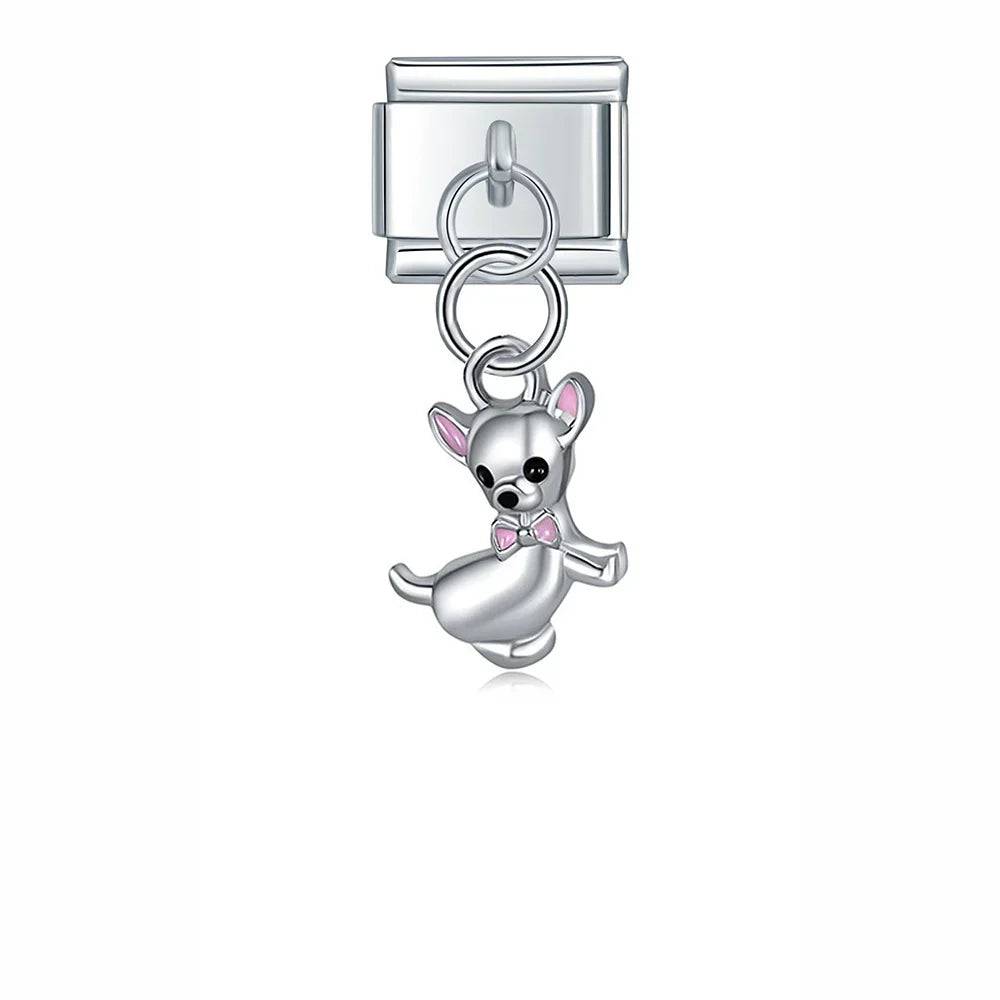 Italian Charms Mascotas Acero Inoxidable