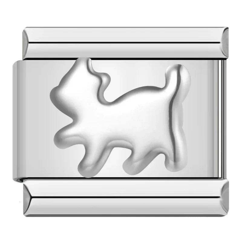 Italian Charms Mascotas Acero Inoxidable