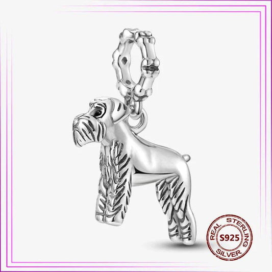 New 925 Sterling Silver Cute Dog Bead Cat Upscale Animal Charm plata de ley 925 For Original Charms Pendant Bracelet Jewelry