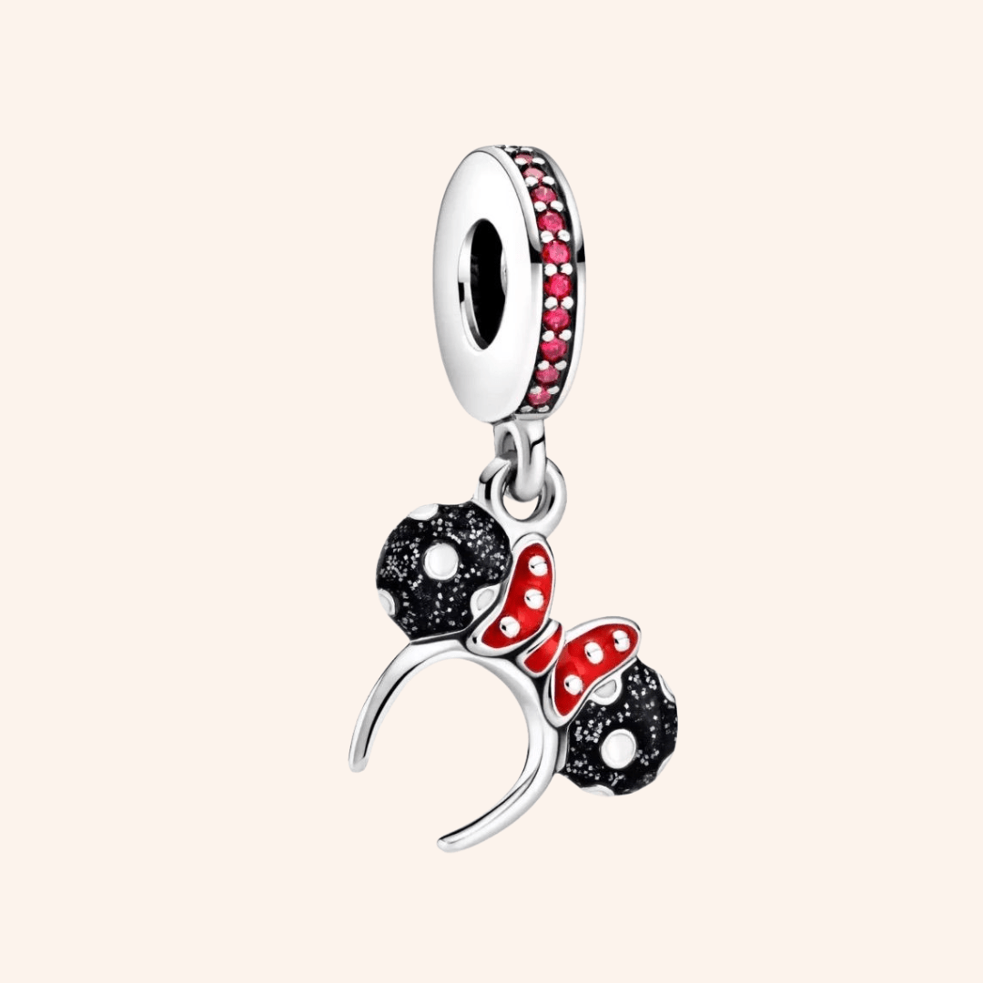 Orejas Disney Charm Plata S925 Entrega Inmediata